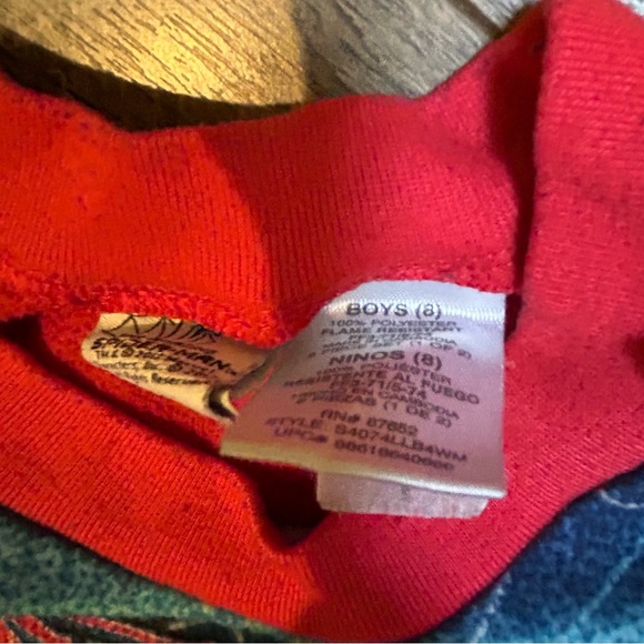 Boys Size 8 Pajama Bundle Spider Man Fleece Set and Start wars Chewbacca Onsie - Picture 8 of 12